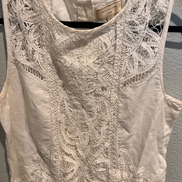 ANTHRO Moulinette Soeurs Ivory Lace Dress - Picture 7 of 8